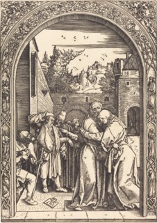 Joachim and Anna at the Golden Gate, 1504.