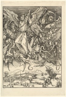 Saint Michael Fighting the Dragon, 1498.
