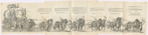 The Triumphal Chariot of Maximilian I (The Great Triumphal Car), 1523 (Latin ed.).