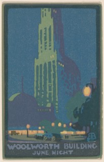 Woolworth Building June Night, 1916.