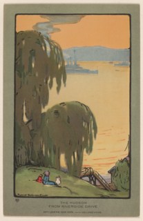 The Hudson from Riverside Drive, 1914.
