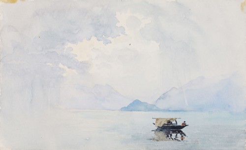 Rain, Bellagio, 1898.