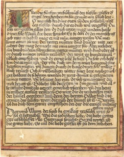 Exhortation Against Avarice, c. 1470/1475.