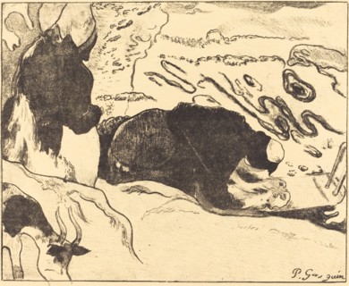The Washerwomen (Les laveuses), 1889.