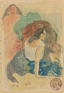Arearea no Varua Ino (Words of the Devil) [recto], 1894.