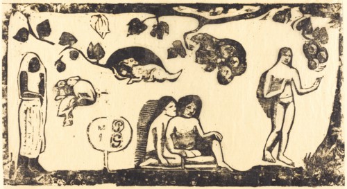 Women, Animals and Foliage (Femmes, animaux et feuillages), in or after 1895.
