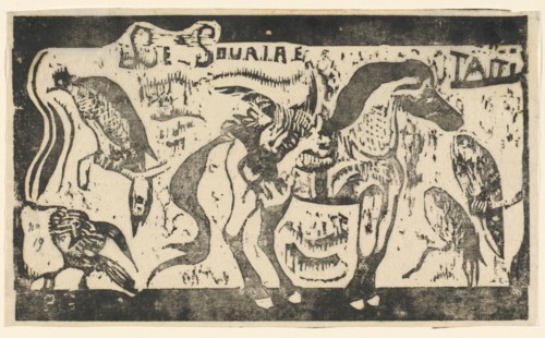 Title Page for "Le Sourire" (Titre du Sourire), in or after 1895.