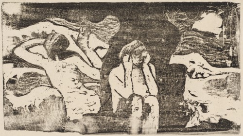 At the Black Rocks (Aux roches noires), in or after 1895.