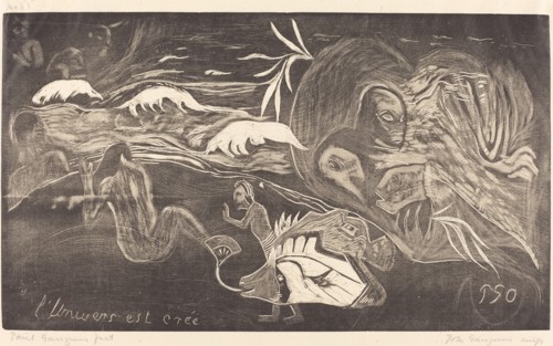 The Universe is Created (L'Univers est cree), c. 1894.