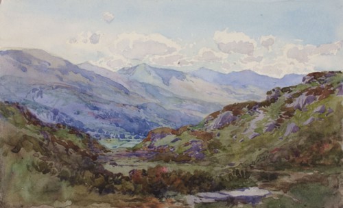 From above Pont-y-Pant, 1899.
