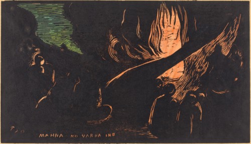 Mahna no Varua Ino (The Devil Speaks), 1894/1895.