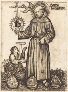 Sanctus Bernhardinus, 1450s.