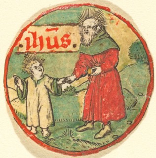 Joseph and the Christ Child, c. 1500.