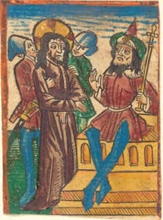 Christ before Pilate, c. 1490.