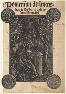 Franciscan, Pelbartus of Temesvar, in a Garden, c. 1500.