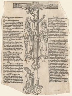 Christ on the Cross with Pope Pius II, c. 1475.