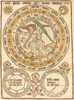 An Easter Calendar Beginning with the Year 1466, 1466.