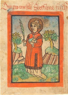 Saint Stephen, 1450/1470.