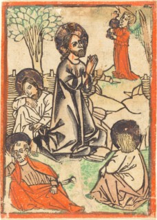 Christ on the Mount of Olives, c. 1460.