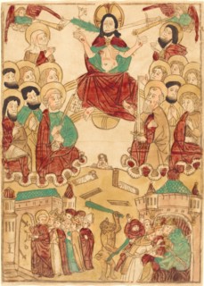 The Last Judgment with the Apostles, c. 1460.