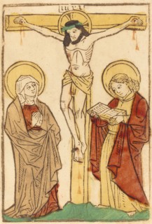 Christ on the Cross, in or before 1470.