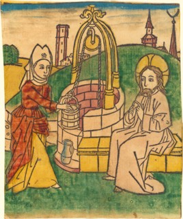 Christ and the Woman of Samaria, probably 1485.