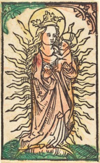 Madonna and Child in a Glory Standing on a Crescent Moon, 1470/1480.