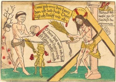 Jesus Attracting the Faithful to Heart, 1480/1490.