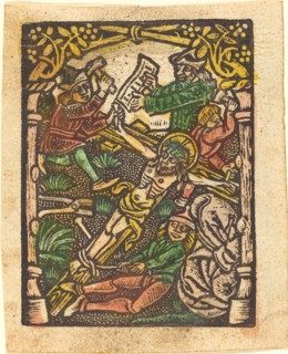 Christ Nailed to the Cross, fourth quarter 15th century.