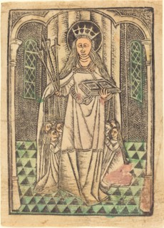 Saint Ursula as Protectress, in or after 1480.
