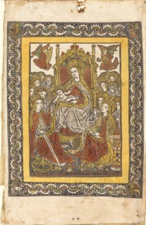 The Madonna Enthroned with Eighteen Holy Women, c. 1480/1490.