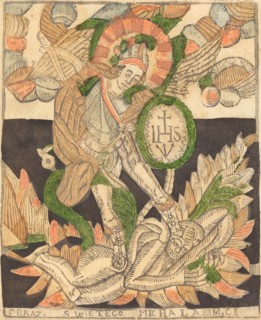 Saint Michael, 15th century.