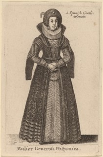 Mulier Generosa Hispanica, 1644.
