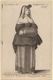 Ciuis aut Mercatoris Antuerpiensis Vxor, 1650.