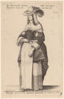 Mulier Primaria Antuerpiensis, in Ornatu Domestico.