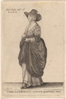 Ciuis Londinensis Melioris Qualitatis Vxor, 1643.