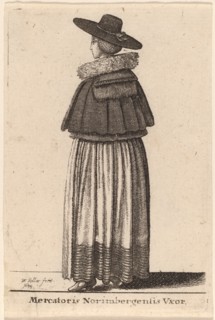 Mercatoris Norimbergensis Vxor, 1643.