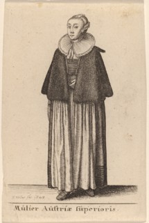 Mulier Austriae Superioris, 1643.