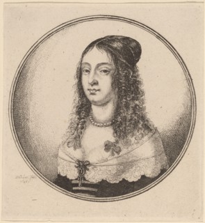 Lady with Ribbons on Curls, 1646.