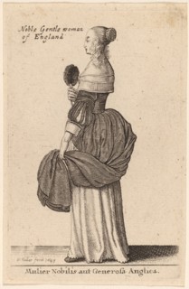 Mulier Nobilis aut Generosa Anglica, 1643.