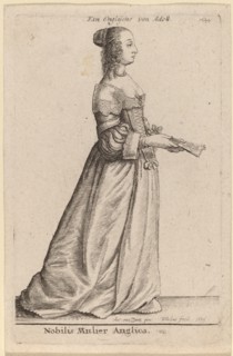 Nobilis Mulier Anglica, 1649.