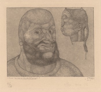 Perseus (Der Witz hat über das Leid gesiegt) [Perseus-The Triumph of Brain over Body], 1904.