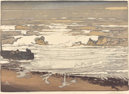 Unfurled Waves, Flood of September, 1901 (Les Vagues deferlent), 1901.