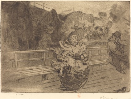 Departure for Greenwich (Depart pour Greenwich), 1891.