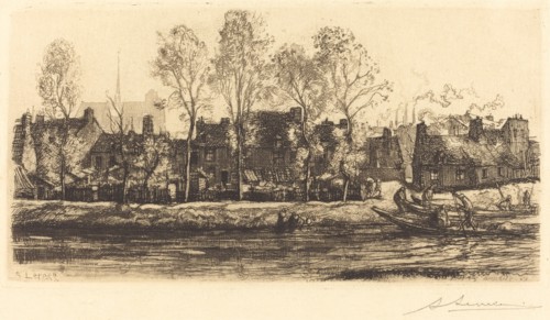 Banks of the Somme at Amiens (Bords de la Somme a Amiens), 1907.