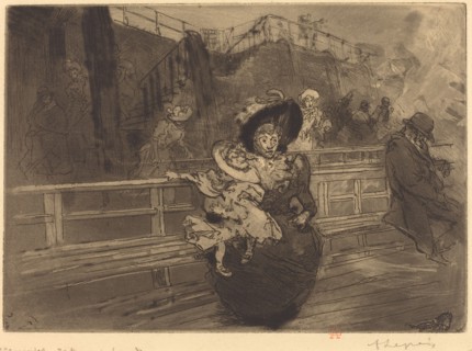 Departure for Greenwich (Depart pour Greenwich), 1891.