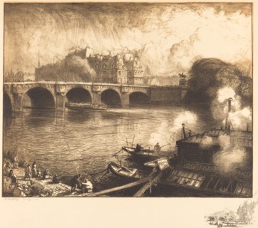 Le Pont Neuf, 1913.