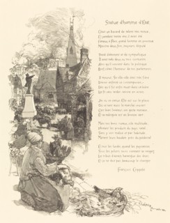 Statue d'homme d'etat, published 1886.