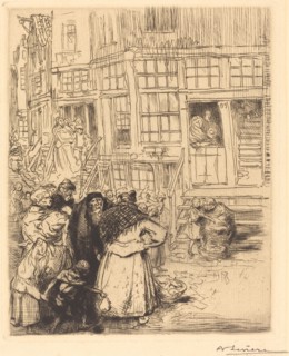 Jewish Quarters in Amsterdam.