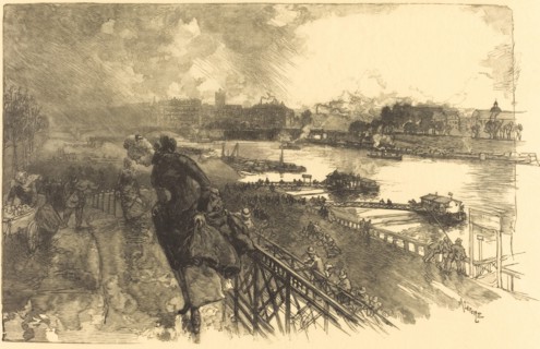 The Seine near the Austerlitz Bridge, 1888.